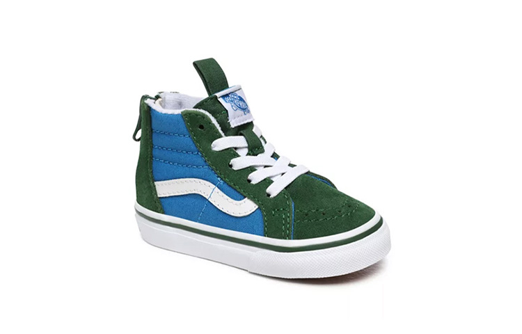 Высокие кеды Vans SK8 (синийзеленый) — Синийзелёный — фото 4