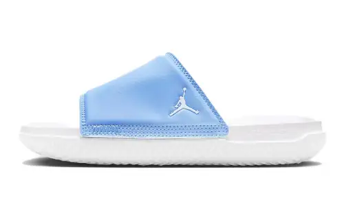 Jordan Play Slip Resistant Abrasion Resistant Unisex Outdoor Slippers White Blue