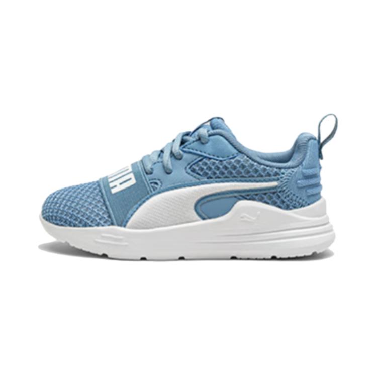 Детские кроссовки PUMA Wired Run Pure (сине-белые)