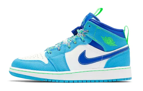 Jordan 1 Mid SE Sprite Blue GS
