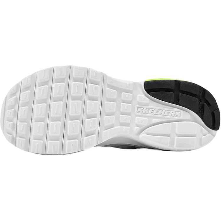 Детские кроссовки Skechers kids (бело-зеленые) — фото 4