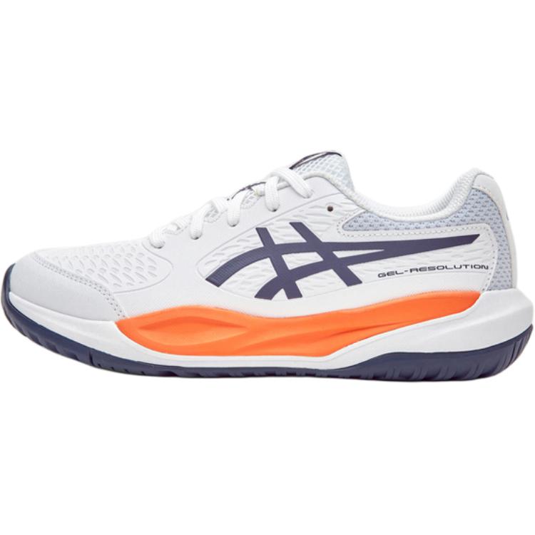 Детские кроссовки ASICS GEL-RESOLUTION 10 (бело-фиолетовые)