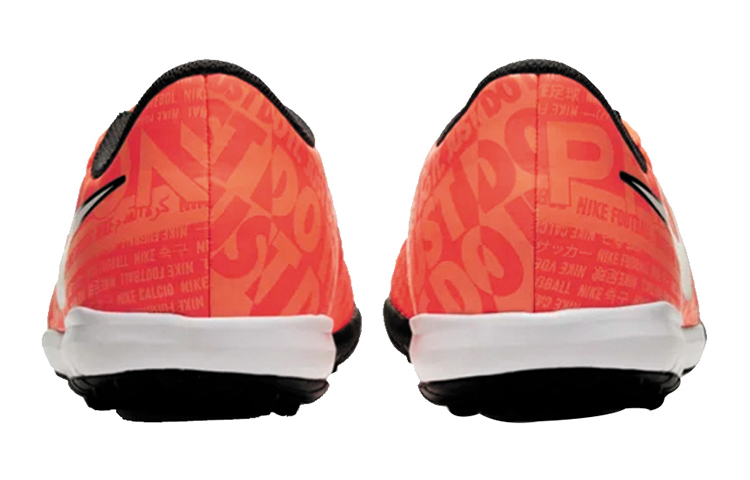 Детские сороконожки Nike Phantom Venom Academy TF (оранжевые) — фото 6