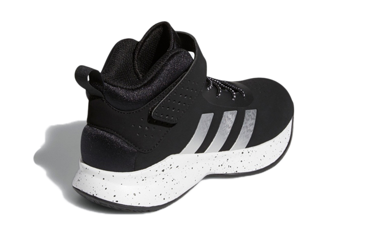 Детские кроссовки adidas Cross Em Up 5 Wide Slip On (черный) — Чёрный — фото 6