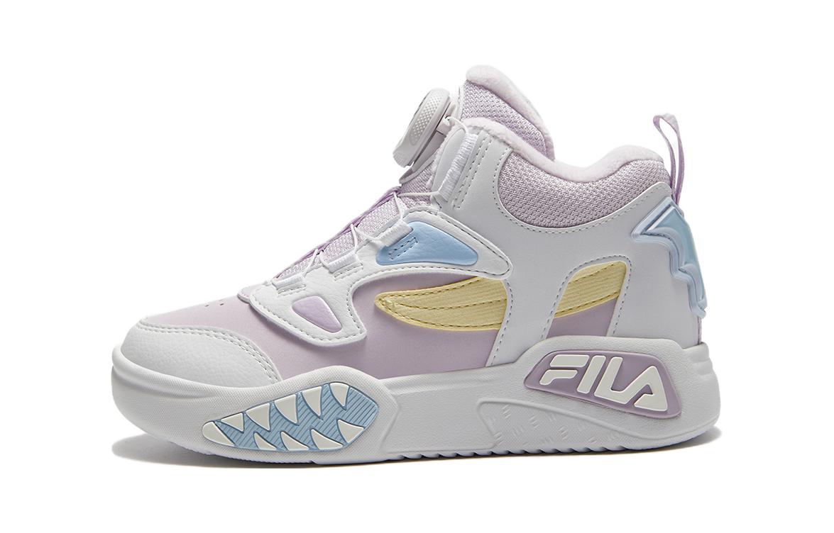 Детские кроссовки Fila Desperado (бело-фиолетовые)