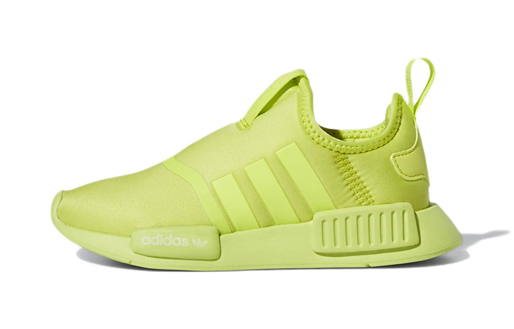 Adidas originals NMD 360 fabric sports wear-resistant and breathable low-top children's casual shoes yellow small and medium-sized children