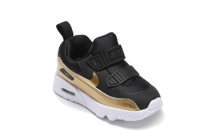 Детские кроссовки Nike Air Max Tiny 90 (черно-золотой) — фото 3
