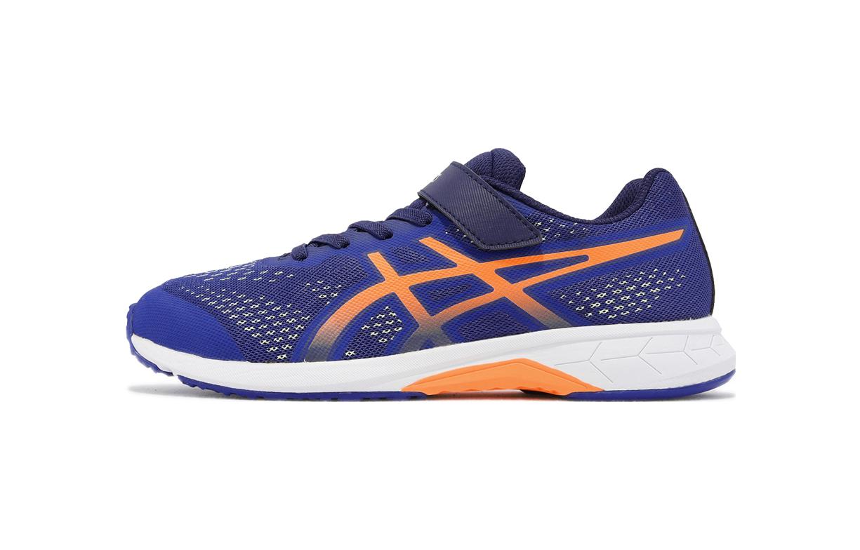 Детские кроссовки ASICS Lazerbeam RH (сине-желтые)