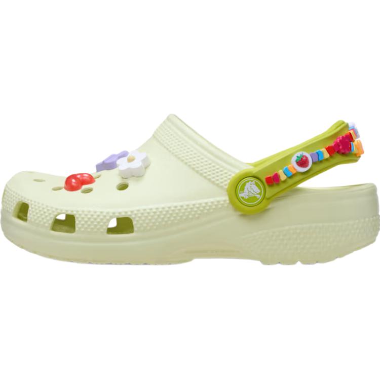 Детские сандалии Crocs Classic Friendship Bracelet Clog (зеленые)