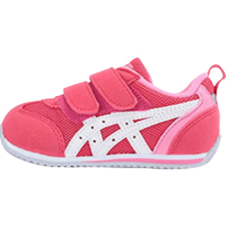 ASICS Suku ASICS anti-collision soft sole, comfortable fit, skin-friendly, light and steady growth, foot protection, anti-kick, wear-resistant and breathable, low-top toddler shoes, pink, infants and young children