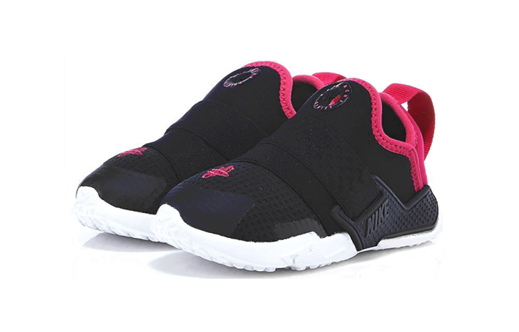 Детские кроссовки Nike Huarache Extreme (розово-черные) — Розовый / чёрный — фото 3