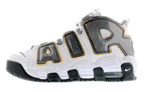 Nike Air More Uptempo White Anthracite Snakeskin GS