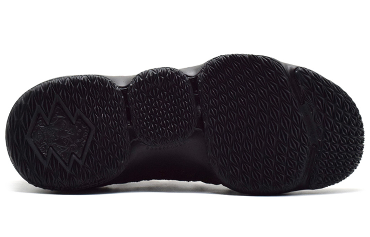 Баскетбольные кроссовки Nike NikeLebron 15 BHM GS (черный) — Чёрный — фото 5
