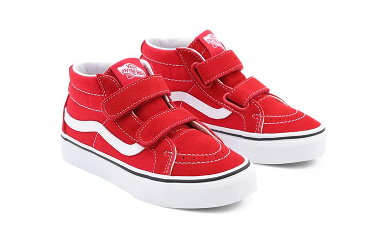 Детские кеды Vans SK8 (красный) — фото 3