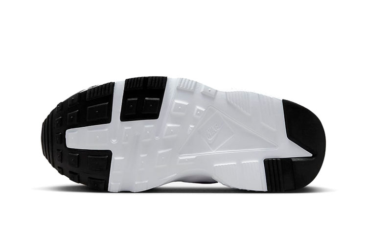 Детские кроссовки Nike Huarache Run Huarache Run (серо-черные) — фото 5