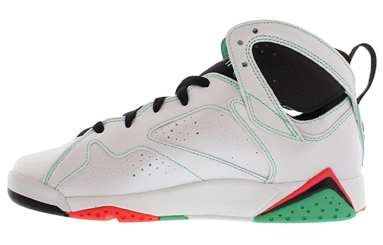 Кроссовки Jordan Air Jordan 7 Retro Verde (бело-радужные)