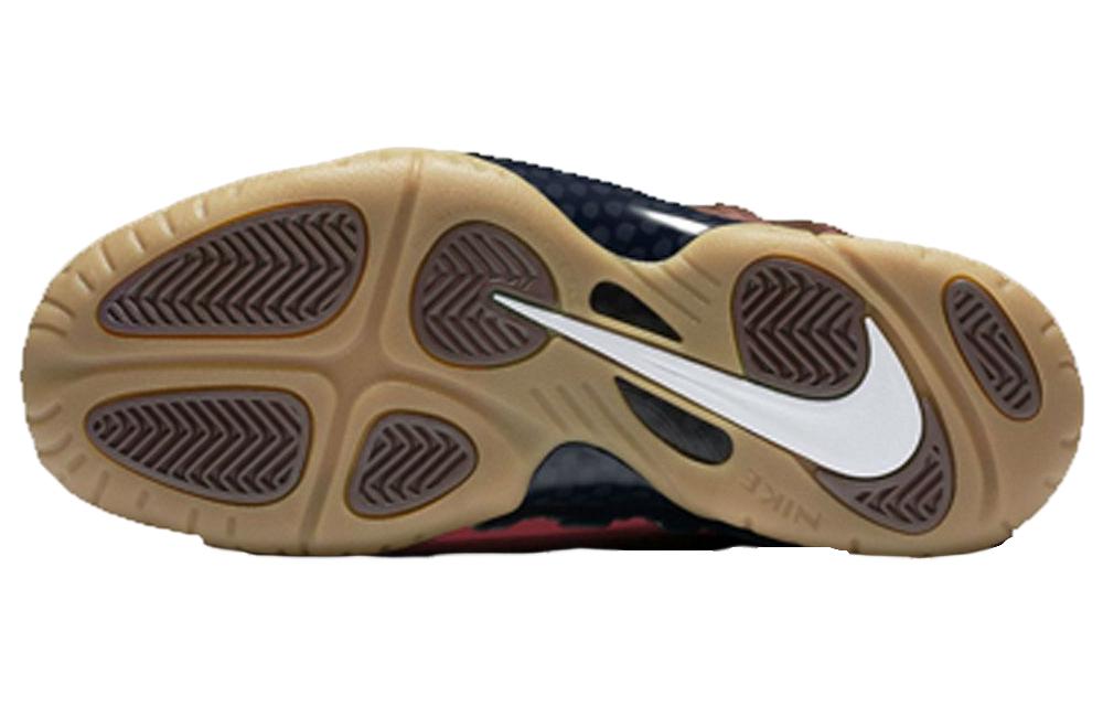Кроссовки Nike Foamposite One Maroon (красные) — фото 5
