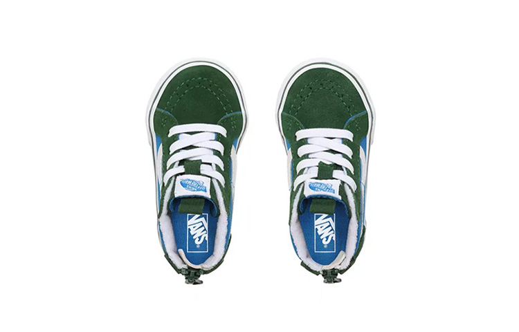 Высокие кеды Vans SK8 (синийзеленый) — Синийзелёный — фото 3