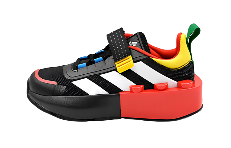 Детские кеды LEGO x adidas Tech Rnr (черные)