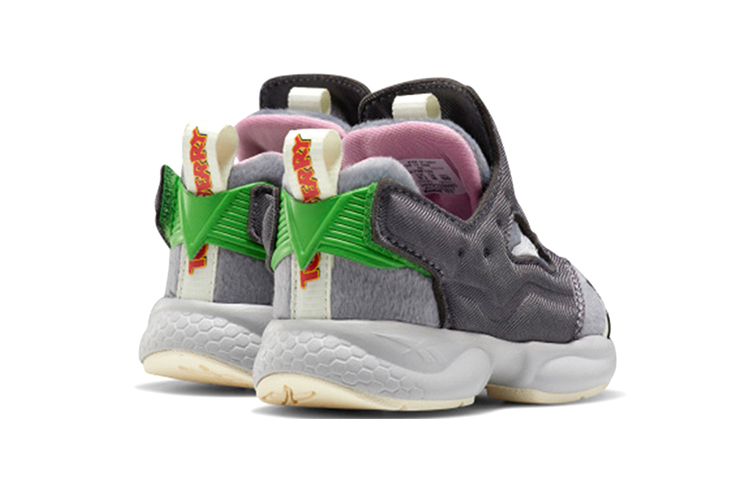 Обувь для малышей Reebok Versa Pump Fury (серая) — Серый — фото 4