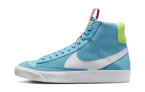 Nike Blazer Mid '77 GS 'Dance - Baltic Blue Volt Pink'