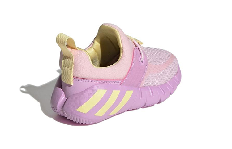 Детские кроссовки adidas Rapidazen I (розово-фиолетово-желтые) — Розовый / фиолетовый / жёлтый — фото 6