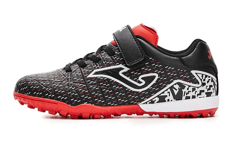 Joma Slip Resistant, Abrasion Resistant, Breathable Low top Kids' Soccer Shoes Black Kids'