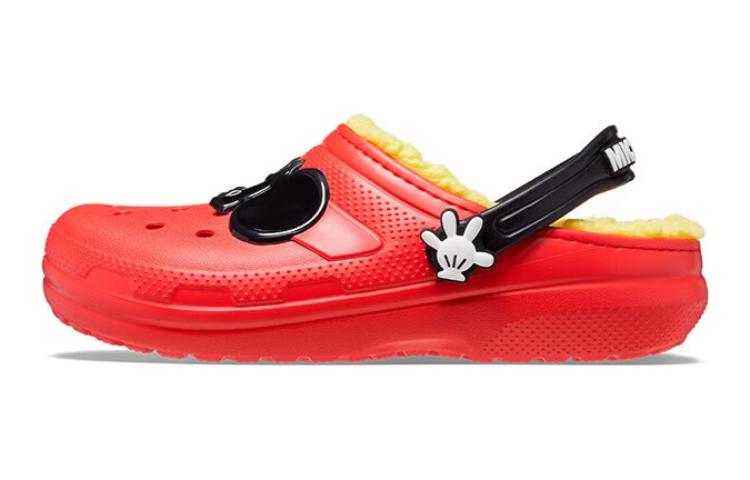 Детские сандалии Crocs Disney Mickey (черно-красные)