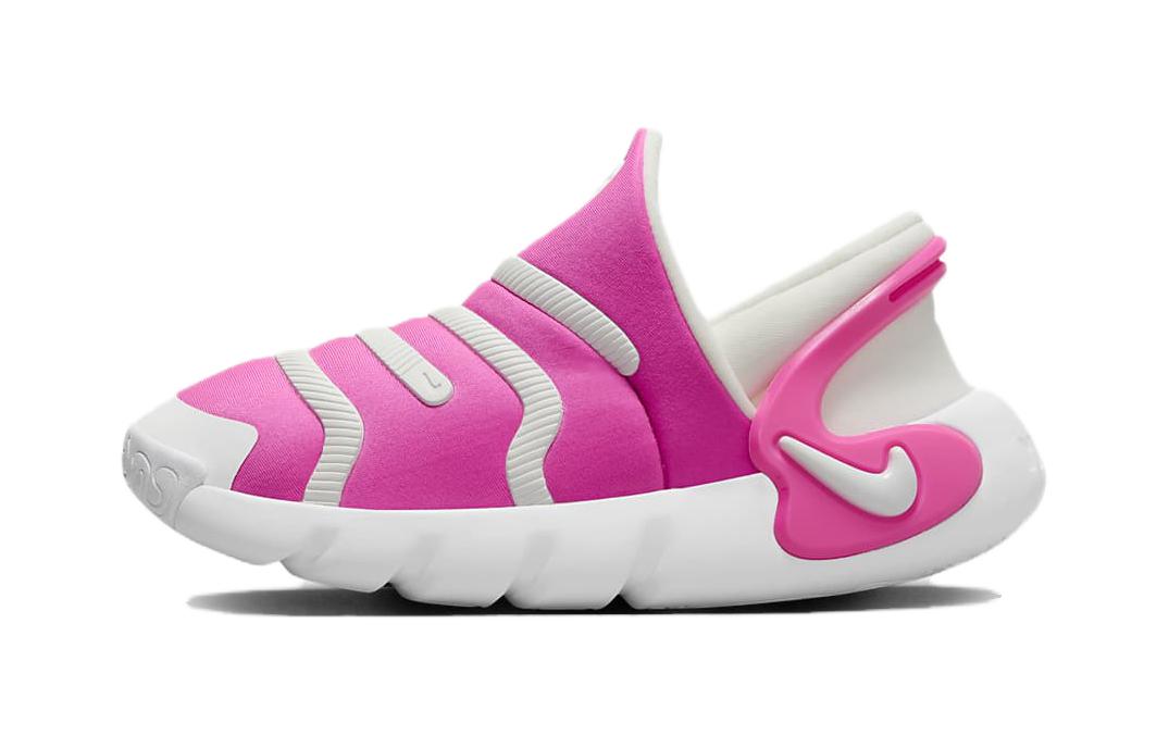 Детские кроссовки Nike Dynamo 2 EasyOn (бело-розовые)