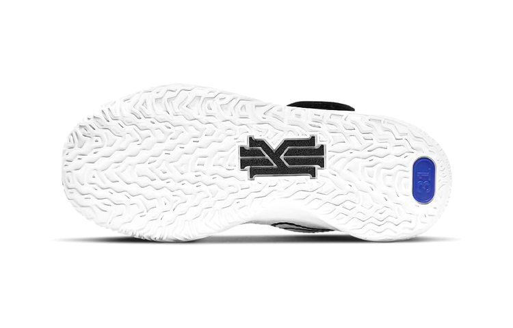 Детские баскетбольные кроссовки Nike Kyrie 7 Brooklyn Beats (бело-черные) — фото 8