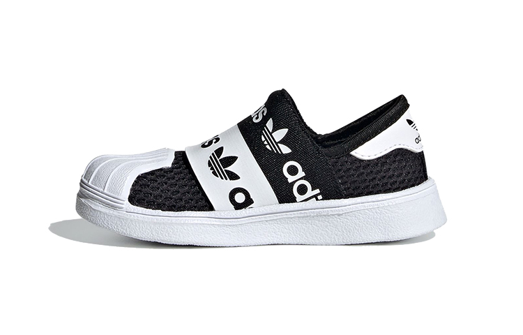 Детские кеды adidas adidas originals Superstar SMR 360 (черно-белые)