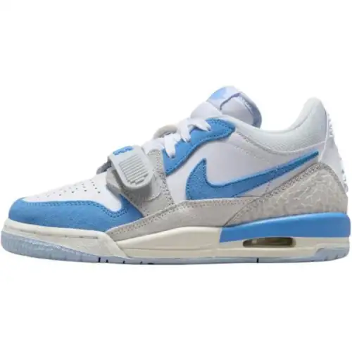 Jordan Legacy 312 Low top Basketball Shoes White Blue Unisex