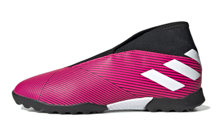 Детские бутсы adidas Nemeziz 19.3 LL TF J (розовые)