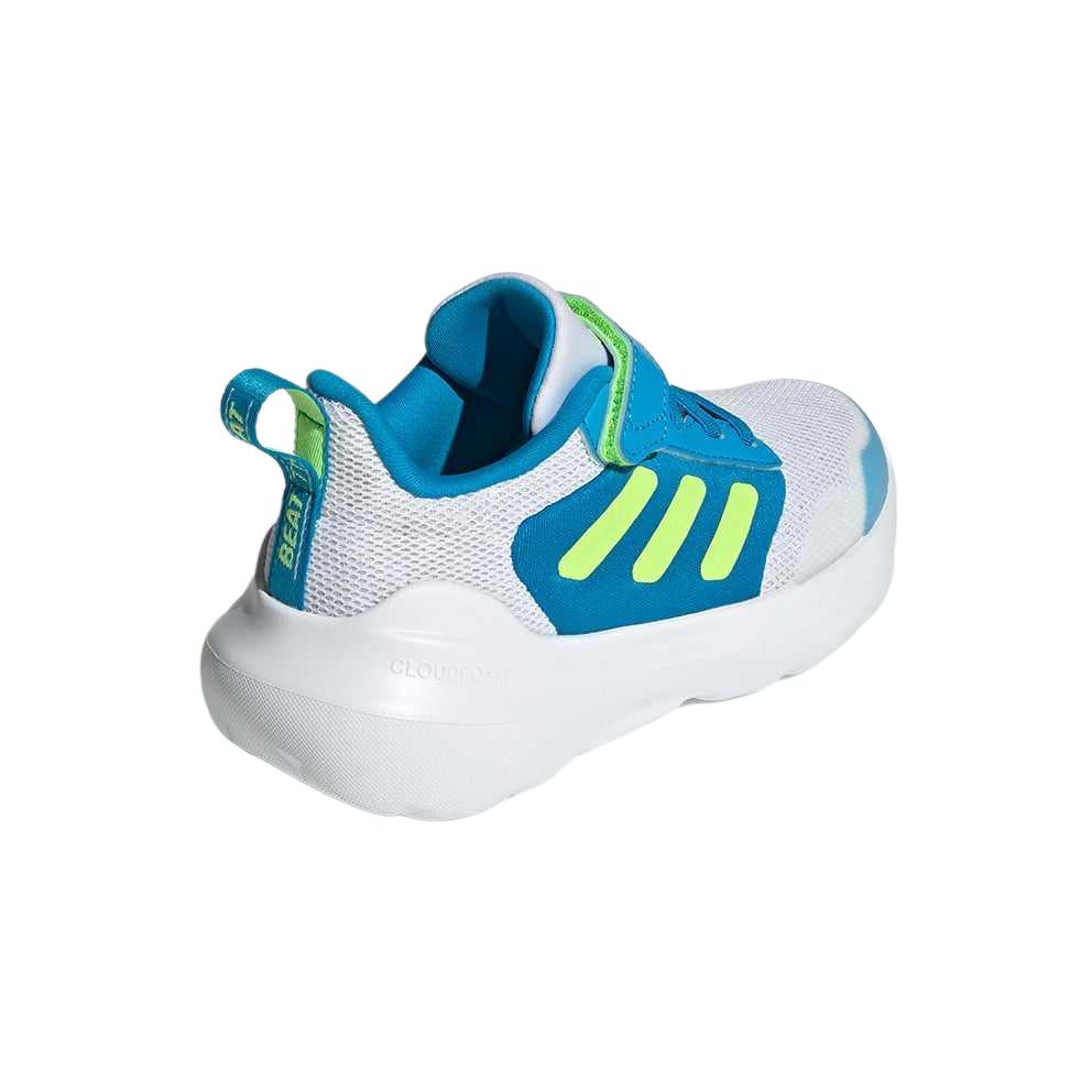 Детские кроссовки adidas Tensaur Run 3.0 (серо-сине-желтые) — фото 4