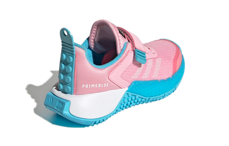 Детские кроссовки LEGO / adidas Classic Sport (розово-голубые) — фото 6