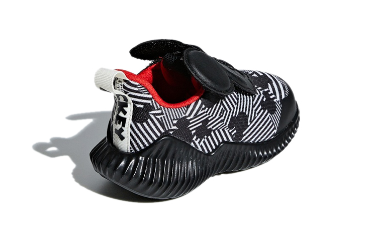 Детские кроссовки adidas Fortarun Mickey Ac I (черно-белые) — фото 5