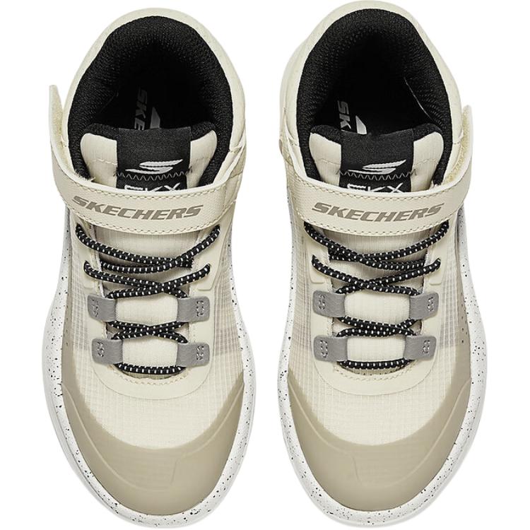 Кроссовки Skechers kids boys (бежевые) — фото 3