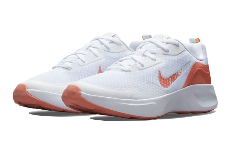 Кроссовки Nike DO9377-100 (бело-оранжевый) — фото 4