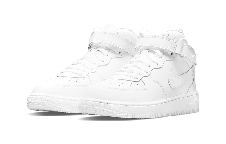Детские кроссовки Nike Air Force 1 LE (белые) — фото 5