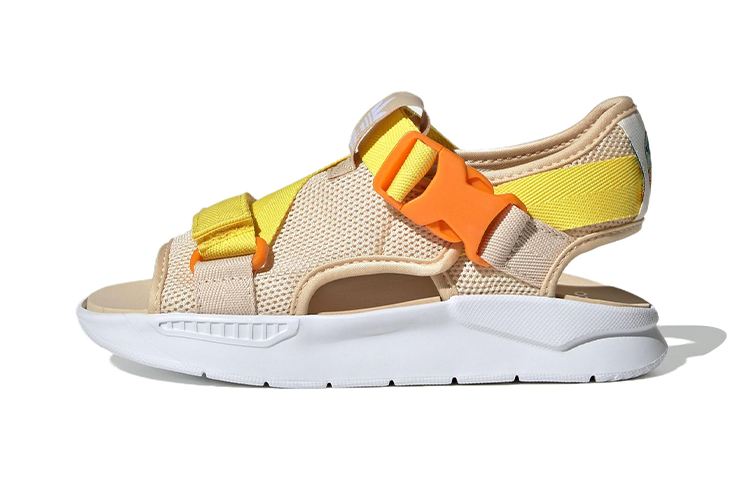 Детские сандалии adidas originals 360 3.0 Sandals (бежево-оранжевые)