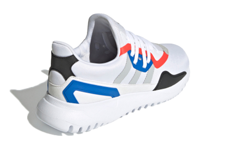 Кеды adidas originals Flex J (бело-сине-серый) — фото 6
