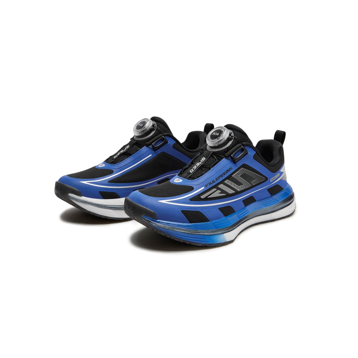 Детские кроссовки Fila Kids Speed 5 S Prm (черно-синие) — фото 3