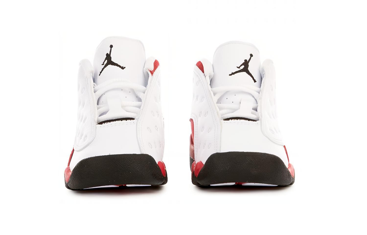 Детские кроссовки Jordan Air Jordan 13 Retro (бело-красные) — Белыйкрасный — фото 5