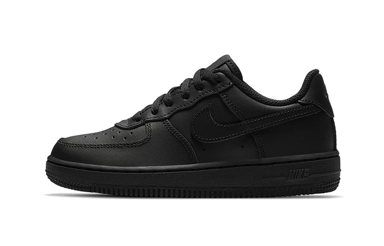 Детские кеды Nike Air Force 1 (черные)