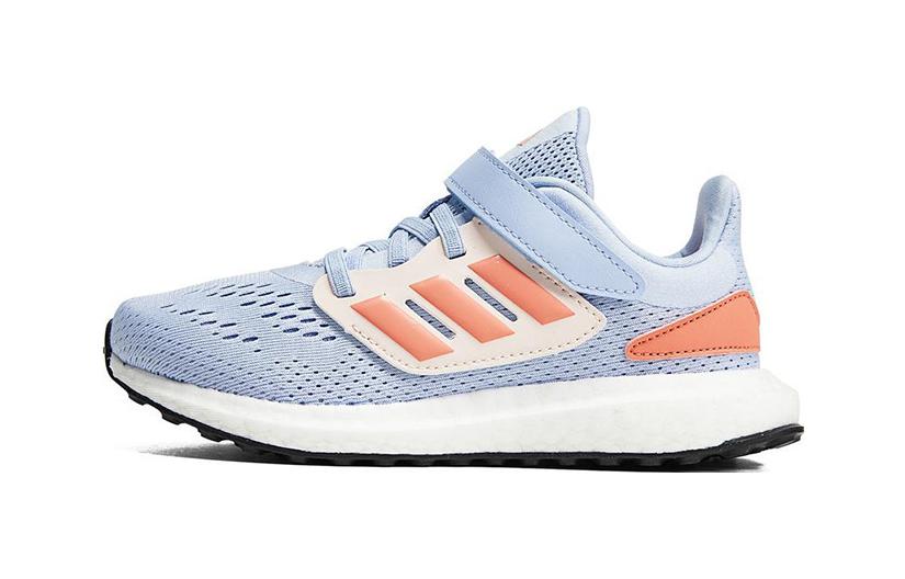 Детские кроссовки adidas Pureboost 22 (бело-синие)