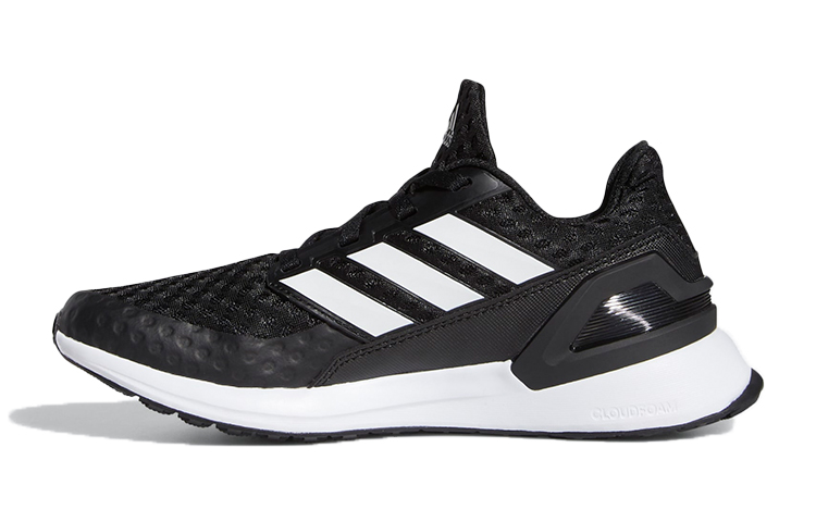 Детские кроссовки adidas Rapidarun J (черно-белые)