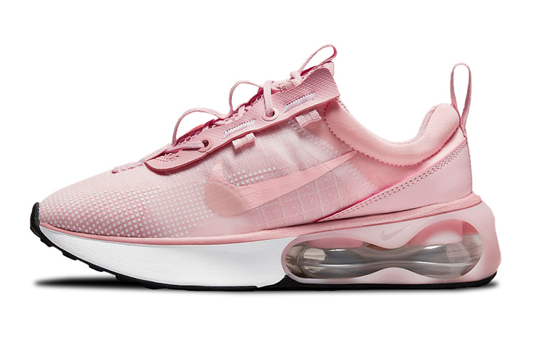 Nike Air Max 2021 mesh retro wrapping GS low top running shoes cherry blossom pink same style for men and women