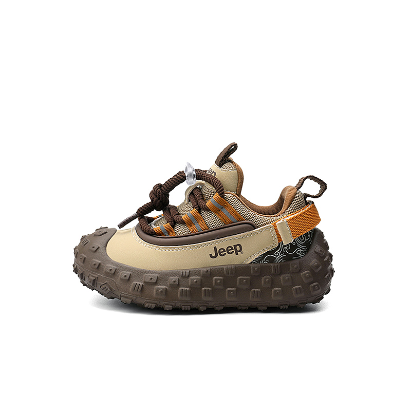 Детские кеды Jeep Skate (коричневые)