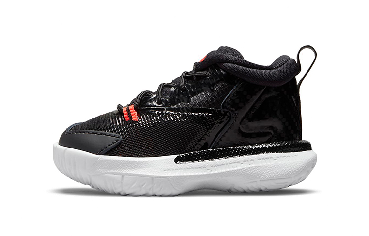 Jordan Zion 1 Infrared Zion infrared mid-top toddler shoes black infant and toddler