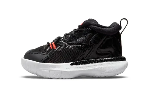 Jordan Zion 1 Infrared Zion infrared mid-top toddler shoes black infant and toddler
